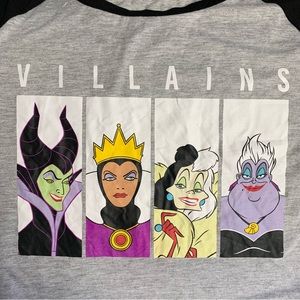 Disney villains tee maleficent evil queen cruella unsala size xxl